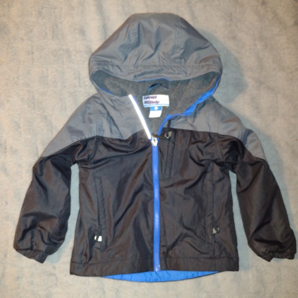 Columbia 4T fleece lined coat